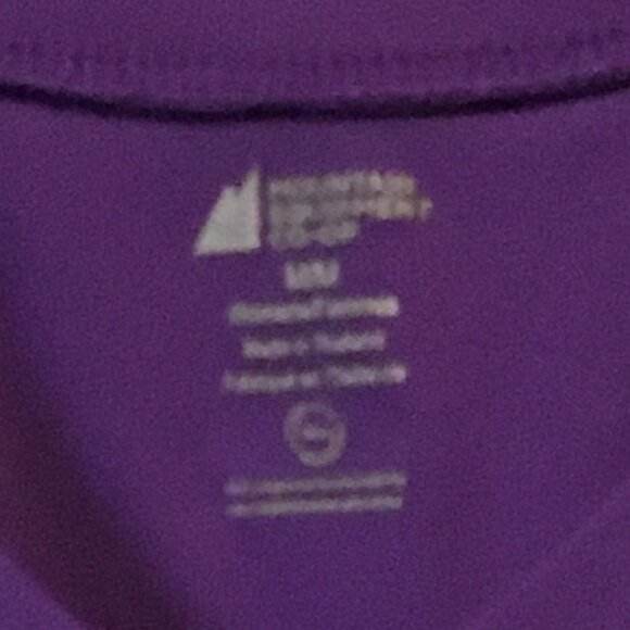 MEC Purple Sporty Muscle Shirt With Reflectors - Picture 8 of 13